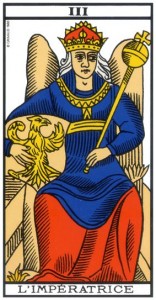 tarot impératrice