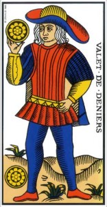 tarot de marseille le valet